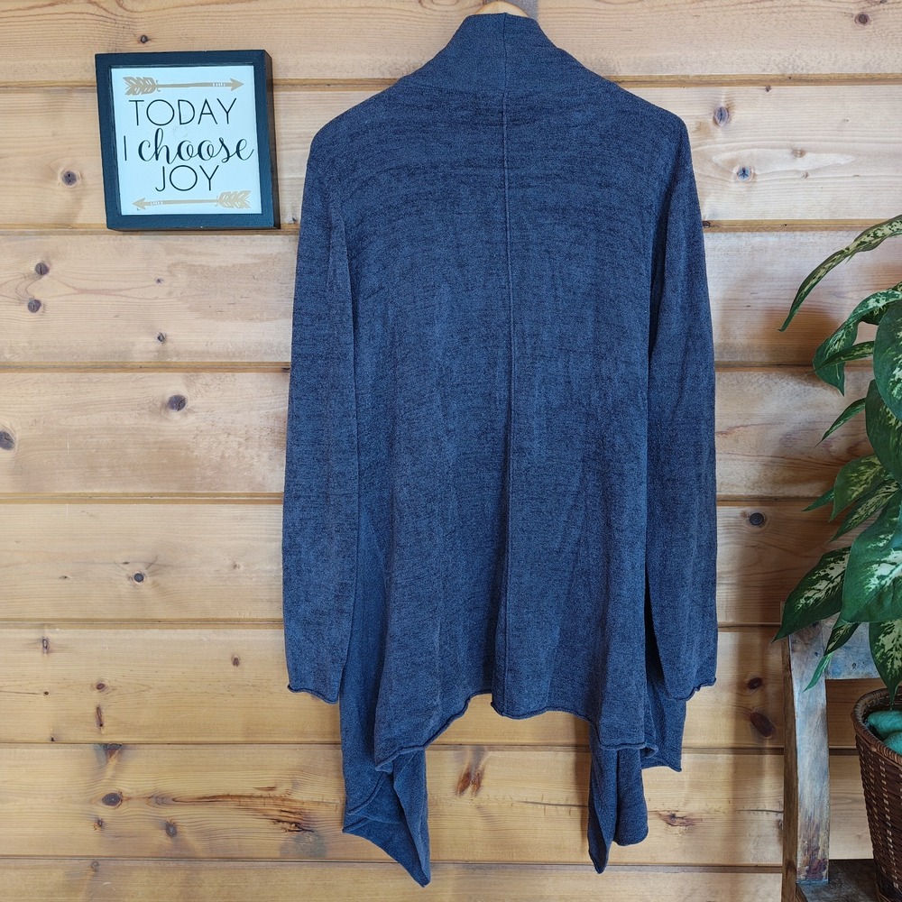 NWT Barefoot Dreams Cozy Chic Ultra Lite Hi Lo Cardi Wrap Sweater Cardigan Sz 1X - Picture 6 of 7